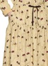  - FAFAMOON - Floral Print Drawstring Midi Skirt