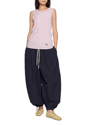 Figure View - Click To Enlarge - FAFAMOON - Fruit Graphic Hem Tank Top