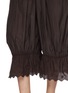 - FAFAMOON - Cinched Scallop Hem Pants