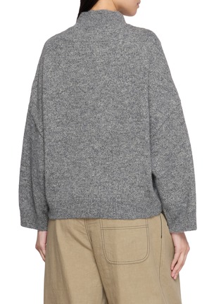 Back View - Click To Enlarge - FAFAMOON - Sheep Motif Knit Cardigan