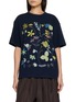 FAFAMOON Floral Graphic T-Shirt
