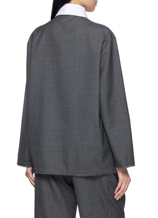 Back View - Click To Enlarge - SONIA CARRASCO - Tailored Rugby Polo Shirt