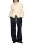 Figure View - Click To Enlarge - SONIA CARRASCO - Exposed Collar Bomber Jacket