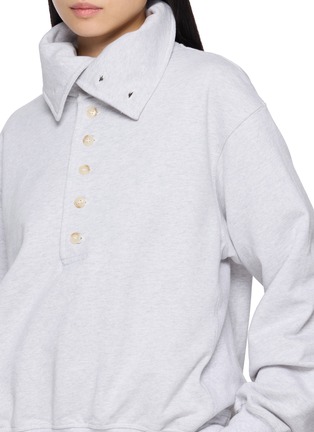  - SONIA CARRASCO - High Neck Button Up Sweater