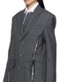  - SONIA CARRASCO - Deconstructed Single Breasted Blazer