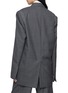 Back View - Click To Enlarge - SONIA CARRASCO - Deconstructed Single Breasted Blazer