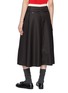 Back View - Click To Enlarge - SONIA CARRASCO - Exposed Lining Tailored Midi Skirt