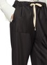  - SONIA CARRASCO - Pleated Drawstring Carpenter Pants