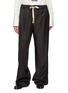 SONIA CARRASCO Pleated Drawstring Carpenter Pants