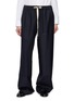 SONIA CARRASCO Pleated Drawstring Carpenter Pants