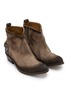 Detail View - Click To Enlarge - TAJI - 35 Austin Embroidered Suede Western Boots