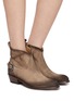 Figure View - Click To Enlarge - TAJI - 35 Austin Embroidered Suede Western Boots