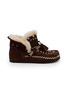 TAJI Kai Suede Shearling Boots