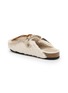  - TAJI - Sabot Fringed Suede Clogs