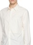  - AMOMENTO - Long Sleeve Cotton Silk Shirt