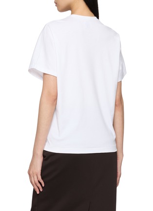 Back View - Click To Enlarge - GOOD PEOPLE GOOD STITCHING GOOD PRODUCT - Crewneck Dolman Sleeve T-Shirt