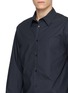  - AMOMENTO - Long Sleeve Cotton Silk Shirt