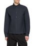 AMOMENTO Long Sleeve Cotton Silk Shirt