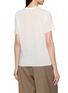 Back View - Click To Enlarge - GOOD PEOPLE GOOD STITCHING GOOD PRODUCT - Crewneck Semi Sheer T-Shirt