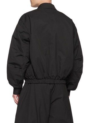 Back View - Click To Enlarge - AMOMENTO - Padded Cotton Nylon Blouson
