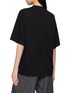 Back View - Click To Enlarge - GOOD PEOPLE GOOD STITCHING GOOD PRODUCT - Pleated Shoulder T-Shirt