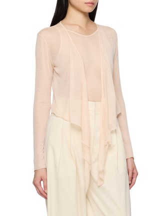 Detail View - Click To Enlarge - GOOD PEOPLE GOOD STITCHING GOOD PRODUCT - Two Way Cross Wrap Cardigan