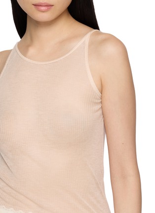  - GOOD PEOPLE GOOD STITCHING GOOD PRODUCT - Low Back Sheer Knit Tank Top
