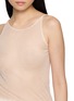  - GOOD PEOPLE GOOD STITCHING GOOD PRODUCT - Low Back Sheer Knit Tank Top