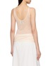 Back View - Click To Enlarge - GOOD PEOPLE GOOD STITCHING GOOD PRODUCT - Low Back Sheer Knit Tank Top
