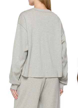 Back View - Click To Enlarge - GOOD PEOPLE GOOD STITCHING GOOD PRODUCT - Relaxed Cropped Pullover