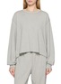 GOOD PEOPLE GOOD STITCHING GOOD PRODUCT Relaxed Cropped Pullover