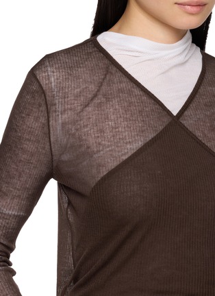  - GOOD PEOPLE GOOD STITCHING GOOD PRODUCT - Two Way Draped Cross Wrap Cardigan