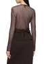 Back View - Click To Enlarge - GOOD PEOPLE GOOD STITCHING GOOD PRODUCT - Two Way Draped Cross Wrap Cardigan