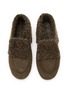 Detail View - Click To Enlarge - PEDDER RED - Turner Suede Shearling Flat Booties