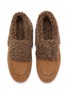 Detail View - Click To Enlarge - PEDDER RED - Turner Suede Shearling Bootie Flats