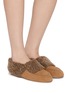 Figure View - Click To Enlarge - PEDDER RED - Turner Suede Shearling Bootie Flats