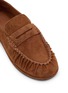 Detail View - Click To Enlarge - PEDDER RED - Molly Suede Loafers
