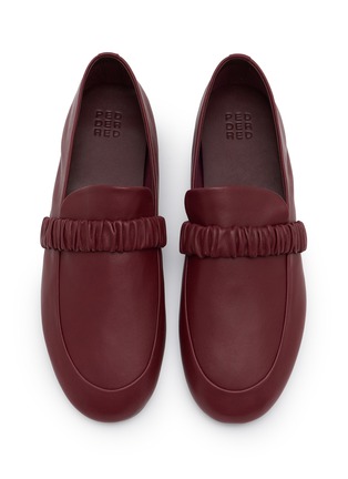 Detail View - Click To Enlarge - PEDDER RED - Bennett Leather Loafers