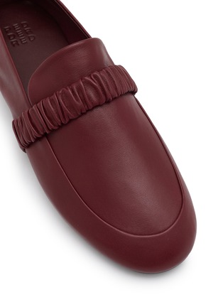 Detail View - Click To Enlarge - PEDDER RED - Bennett Leather Loafers