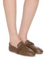 Figure View - Click To Enlarge - PEDDER RED - Bennett Leather Loafers