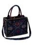 Detail View - Click To Enlarge - IMAYIN - Beaded Embroidered  Cooton Tote Bag