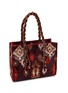 Detail View - Click To Enlarge - IMAYIN - Beaded Embroidered  Cotton Tote Bag