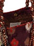 Detail View - Click To Enlarge - IMAYIN - Beaded Embroidered  Cotton Tote Bag