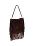 Detail View - Click To Enlarge - IMAYIN - Beaded Embroidered  Cotton Tote Bag