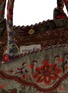 Detail View - Click To Enlarge - IMAYIN - Beaded Embroidered  Cotton Tote Bag
