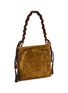 Detail View - Click To Enlarge - IMAYIN - Beaded Embroidered  Cotton Tote Bag