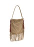 Detail View - Click To Enlarge - IMAYIN - Beaded Embroidered  Cotton Tote Bag