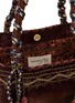Detail View - Click To Enlarge - IMAYIN - Beaded Embroidered  Cotton Tote Bag