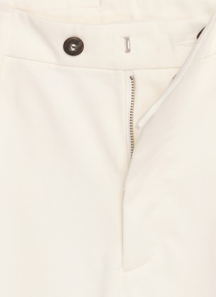  - ELEVENTY - Single Pleat Garment Dyed Cotton Wool Pants