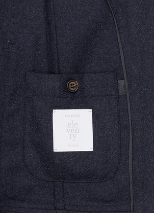  - ELEVENTY - Unlined Notch Lapel Jacket